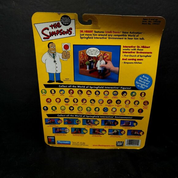 The Simpsons Dr Hibbert World of Springfield 6" Action Figure Playmates Toys - Picture 4 of 5